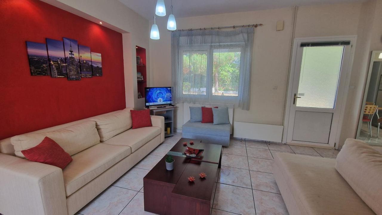 Modern Sea Villa In Leptokaria المظهر الخارجي الصورة