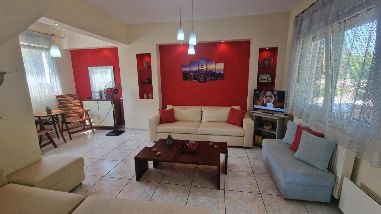 Modern Sea Villa In Leptokaria المظهر الخارجي الصورة