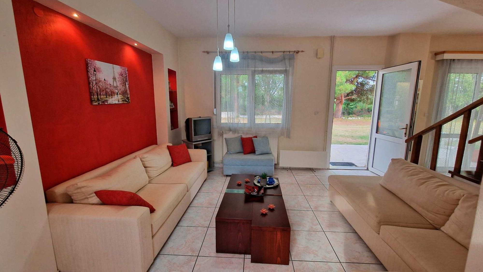 Modern Sea Villa In Leptokaria المظهر الخارجي الصورة